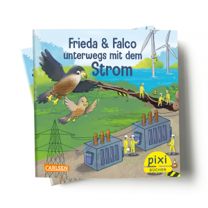 Frieda & Falco unterwegs mit dem Strom