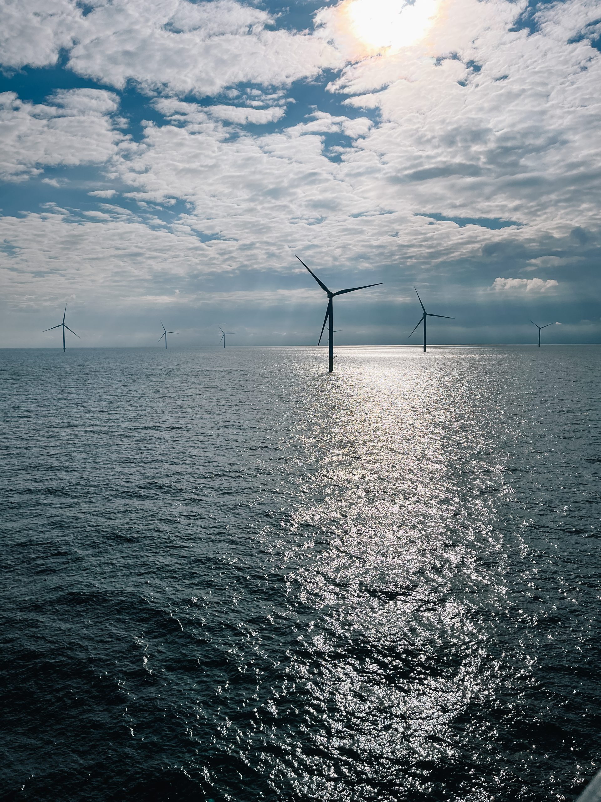 Windpark Luchterduinen: einer von sechs Offshore-Windparks, die Omexom elektrisch wartet und betreibt.